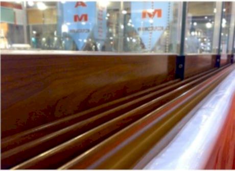 Eşikli Sürme alt ray